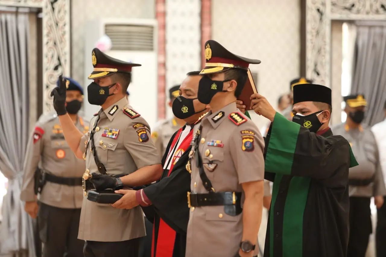 Kapolda Sumut Pimpin Pelantikan Kapolrestabes Medan